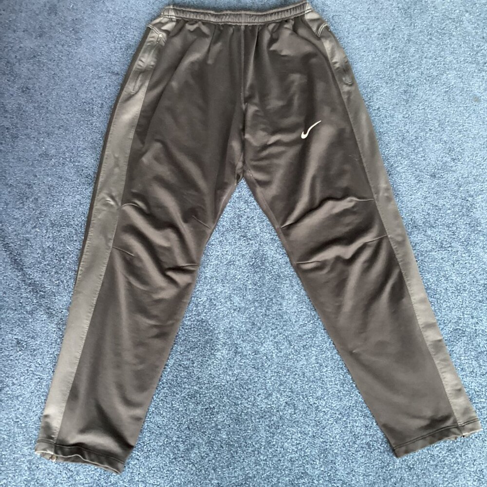 Black-Gray Nike Dri-FIt Joggers - XL - Picture 2 of 9